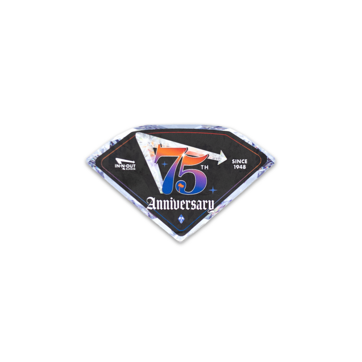 75th Anniversary Diamond Sticker – In-N-Out Burger Company Store