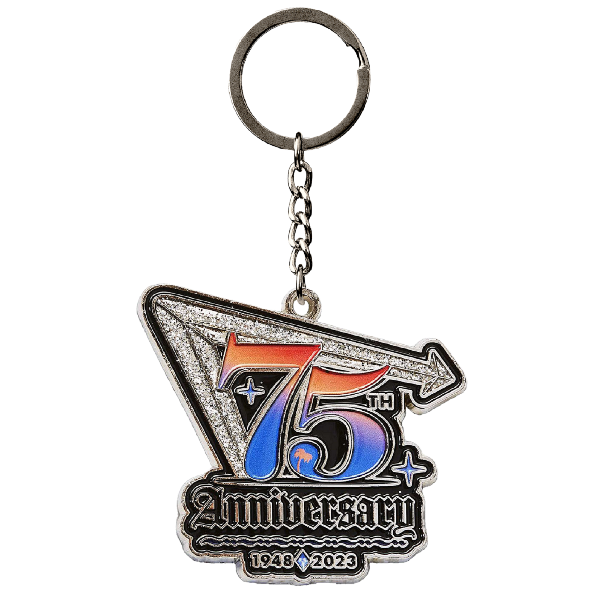 75th Anniversary Keychain In N Out Burger Company Store