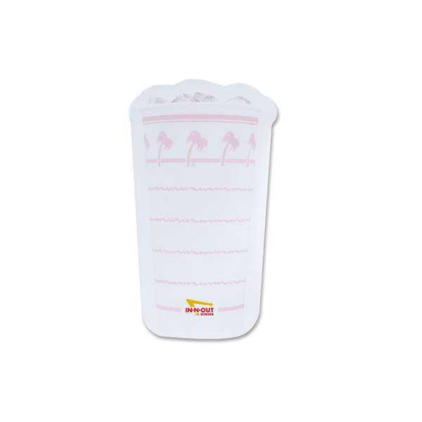 ★新品　In-N-Out Burger　DRINK CUP APRON インアンドアウトバーガー ドリンクカップ　エプロン【046e93-wht】
