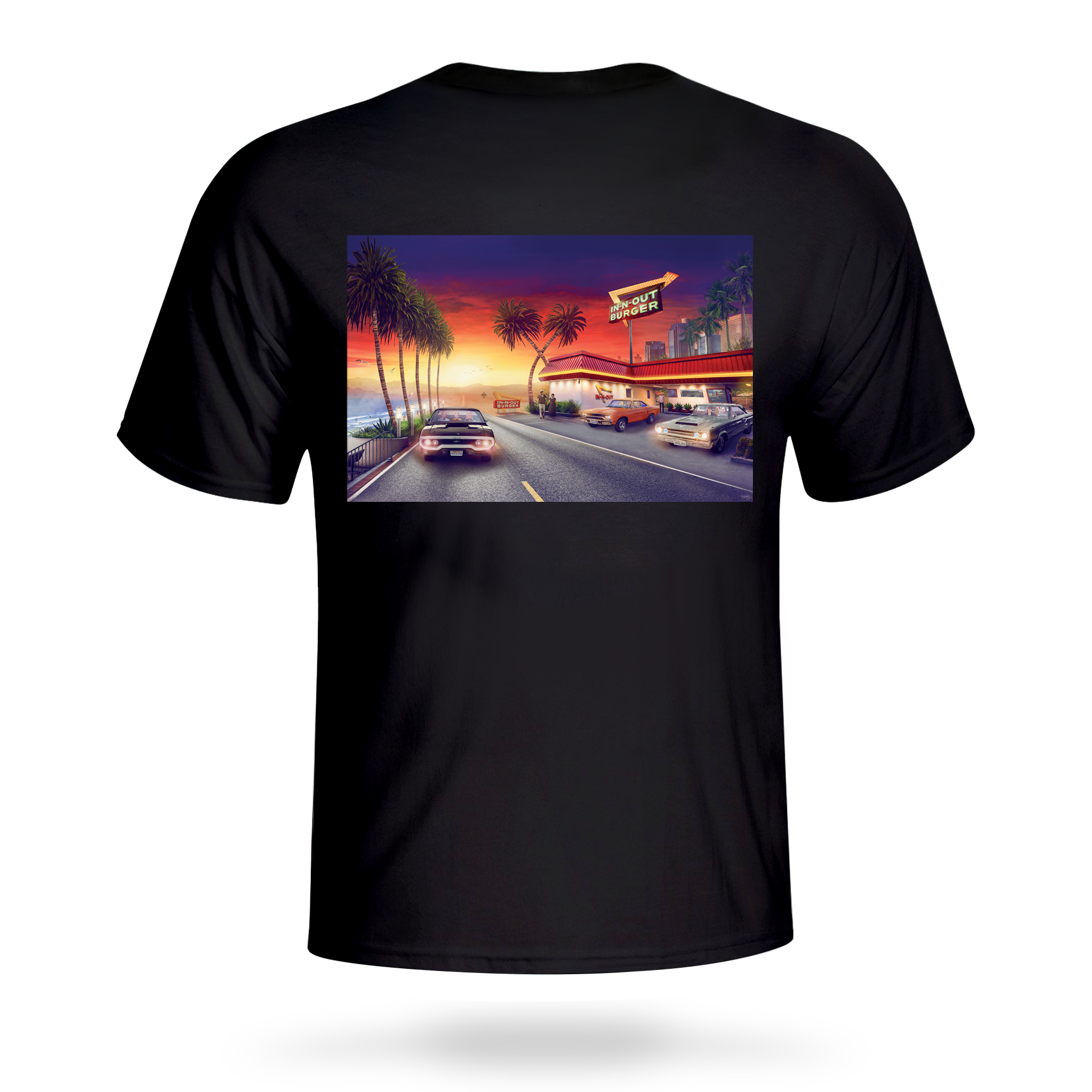 【KIDS】 IN-N-OUT BURGER L サイズ　Tシャツ KIDS】 IN-N-OUT BURGER L サイズTシャツ