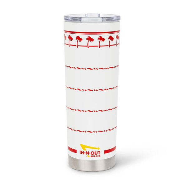 ★新品　In-N-Out Burger　DRINK CUP APRON インアンドアウトバーガー ドリンクカップ　エプロン【046e93-wht】