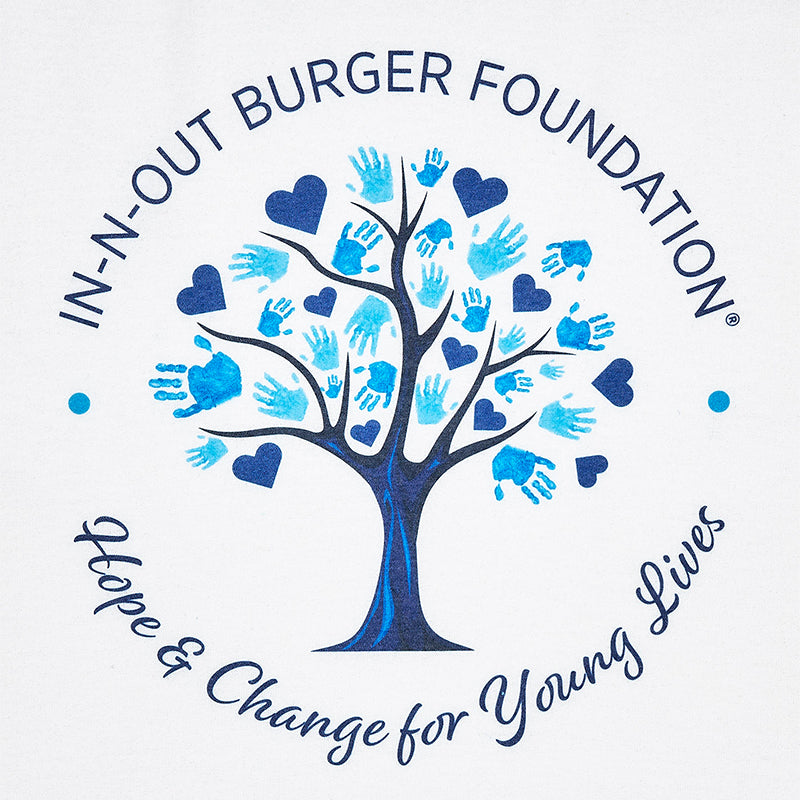 artwork on IN-N-OUT BURGER FOUNDATION SHIRT