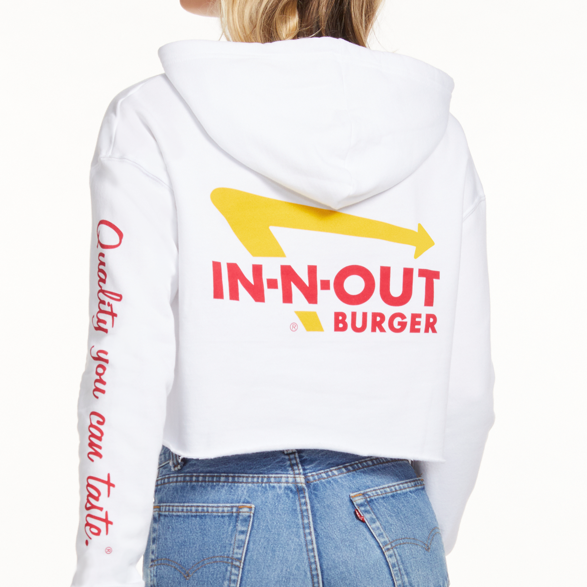WOMEN S CROPPED HOODIE In N Out Burger Company Store