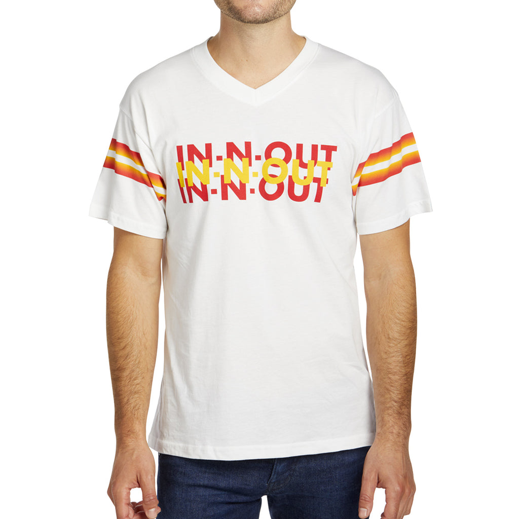 front of VINTAGE FOOTBALL TEE